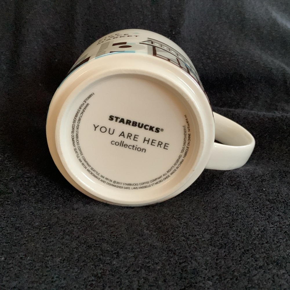 Starbucks “You are here” collectible 14 oz. mug: Pike Place Market - Picture 4 of 5